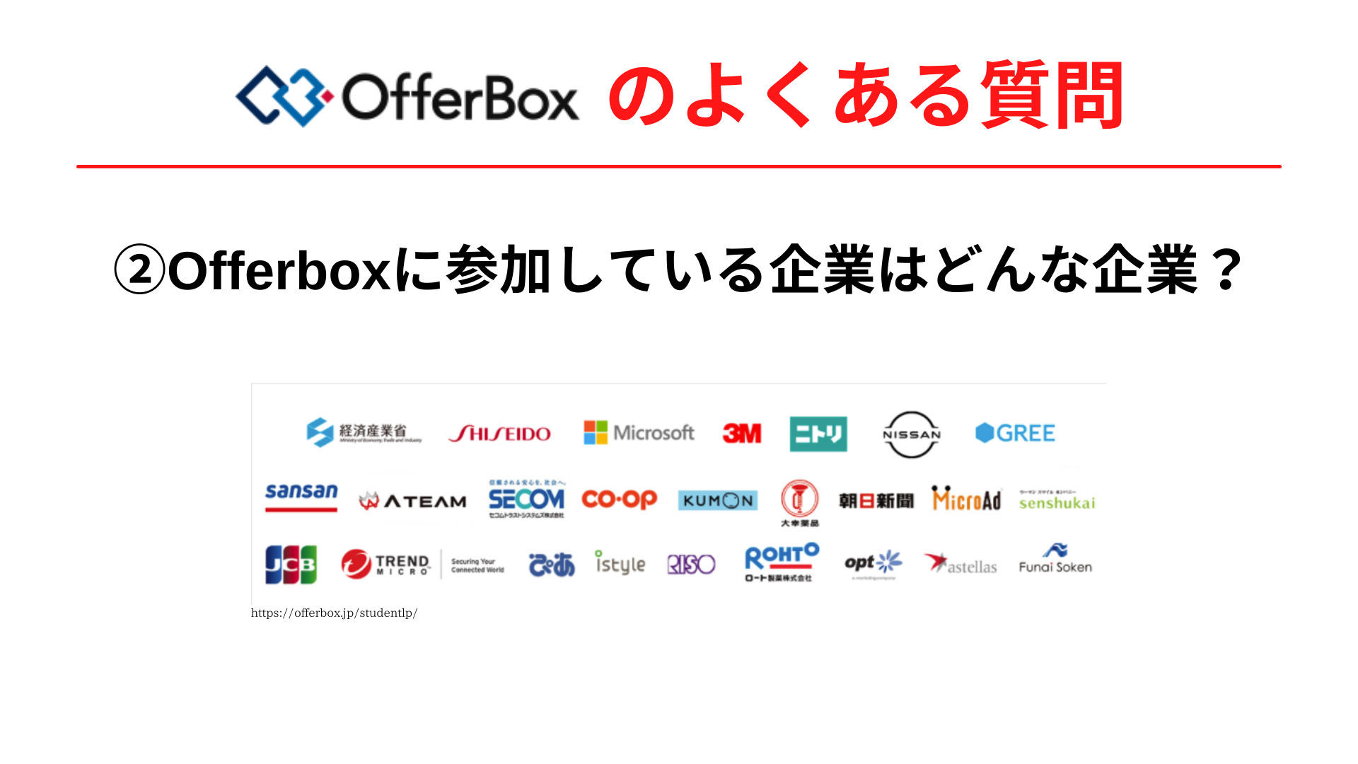 OfferBox 参加企業